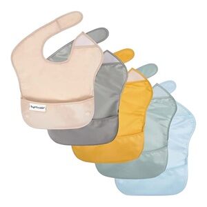 ✨BNWT - Tiny Twinkle Mess-Proof Baby Bib - Waterproof Bib - 5 Pack✨

Unisex